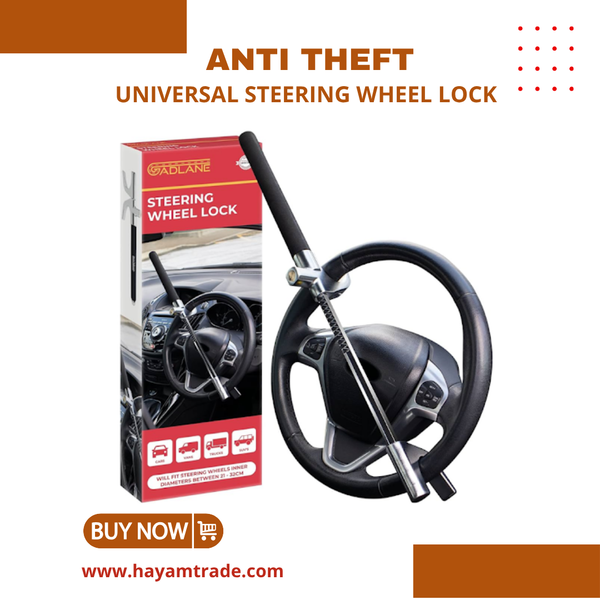 Universal  Anti Theft steering lock